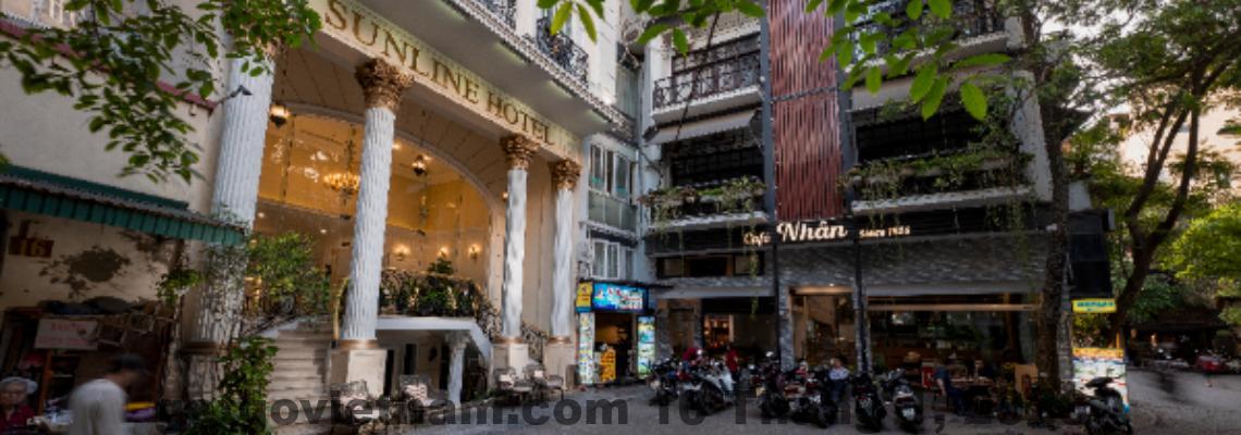 Vị trí Parkside Sunline Hotel nằm trên trục đường Đại Cồ Việt, thuận tiện di chuyển nội đô Hà Nội