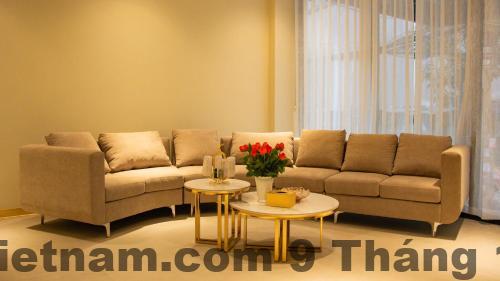 Phòng nghỉ khách sạn Ping Diamond với nội thất hiện đại và giường lớn