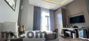 Khu vực lễ tân Khách Sạn Hải Yến – phục vụ 24/7, hỗ trợ nhanh cho khách công tác