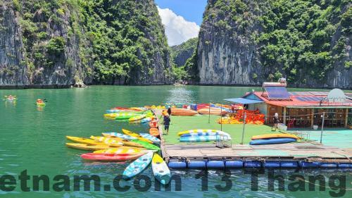 Phòng nghỉ tại Charm Island Hotel