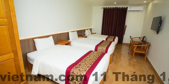 Khu vực đường Trần Khánh Dư nơi Hoa Sơn Hotel tọa lạc