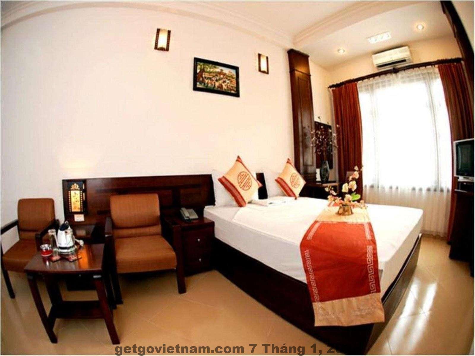 Phòng ngủ tại Cactus Homestay Hà Nội