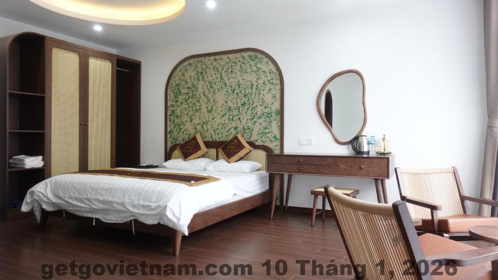 Review Maison Homestay Văn Giang 2026: Đánh giá chi tiết & khách quan 5 Phòng ngủ Maison Homestay Văn Giang với giường lớn, điều hòa và TV màn hình phẳng