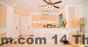 Phòng ngủ Rosee Apartment Hotel rộng rãi, nội thất đơn giản, thiên về công năng