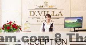 Nội thất phòng nghỉ tại Tulip Hotel Thanh Xuan đầy đủ tiện nghi và sạch sẽ