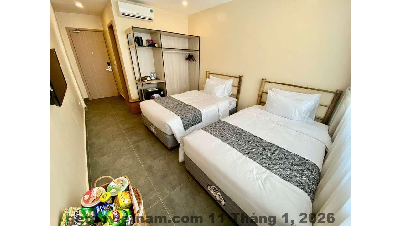 Không gian sinh hoạt chung và khu vực thư giãn tại Trường Giang Boutique Hotel