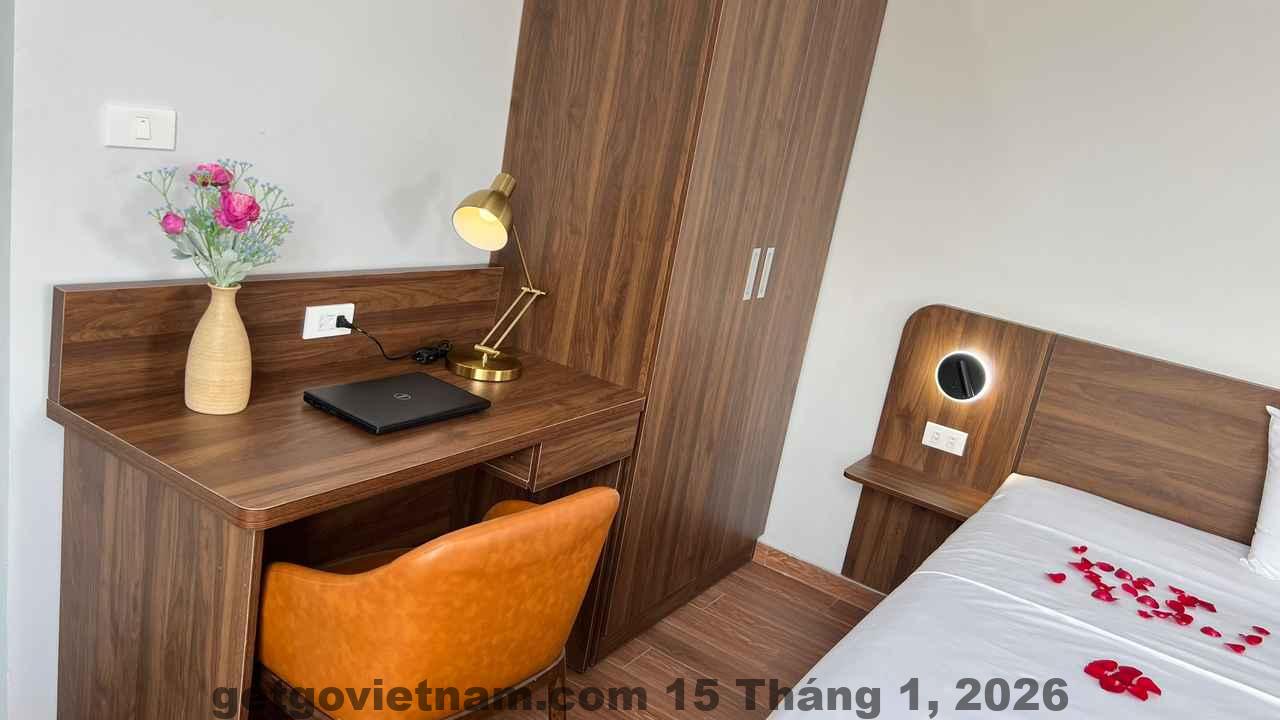 Phòng nghỉ tiện nghi tại khách sạn An Khang