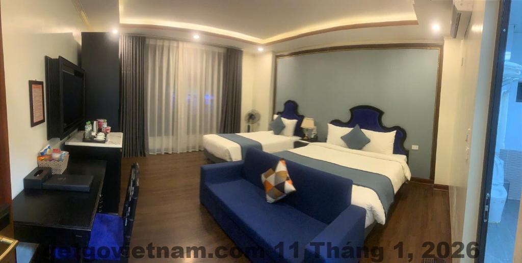 Phòng ốc đơn giản, gọn gàng với trang thiết bị đầy đủ.