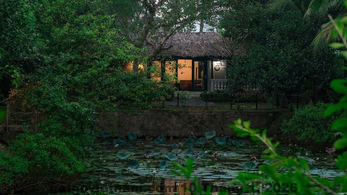 Toàn cảnh khu nghỉ dưỡng Nudu Valley Sóc Sơn giữa không gian xanh ven đô Hà Nội