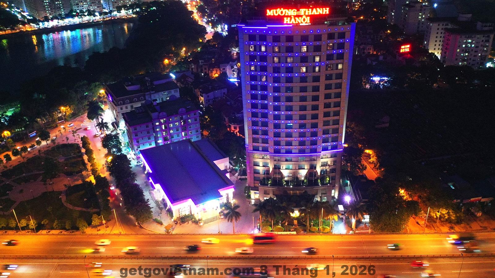 Khách sạn Mường Thanh Grand Hà Nội với không gian sang trọng và hiện đại