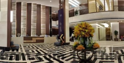 Phòng nghỉ tiêu chuẩn tại Quang Anh Hotel Mường La với nội thất cơ bản và giường lớn