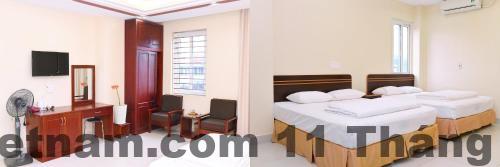 Các tiện ích như hồ bơi và phòng gym là điểm cộng của khách sạn