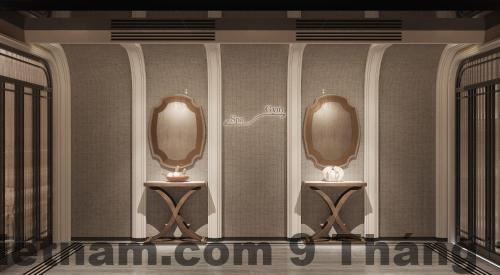 Không gian phòng Heritage Ham Long Hotel & Spa nhìn tổng thể, phù hợp phân khúc boutique 4 sao