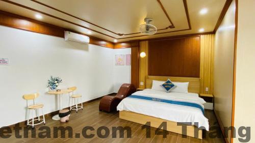 Phòng ngủ tiêu chuẩn tại Hải Phát Hotel Thái Nguyên
