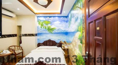 Không gian thư giãn đơn giản nhưng thoải mái tại khách sạn Phương Nam.