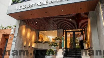 Không gian phòng khách Galaxy Hotel Apartment