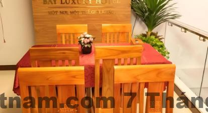 Phòng ngủ tại Bay Luxury Hotel & Spa với diện tích nhỏ gọn, thiết kế hiện đại