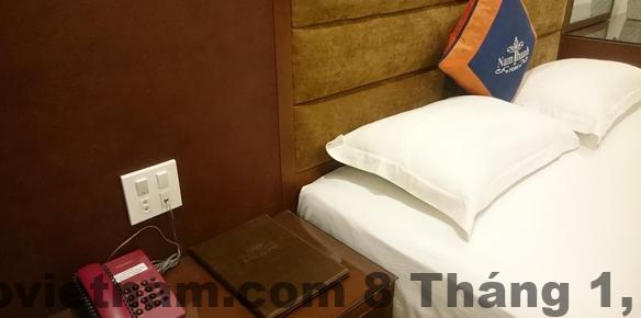 Khu vực ăn sáng đơn giản tại Khách sạn Nam Thanh 1