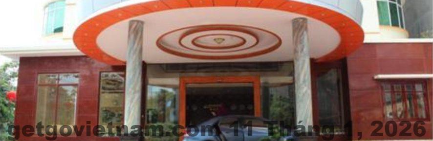 Khu vực lễ tân khách sạn Hotel Diamond Lạng Sơn với phong cách phục vụ thân thiện