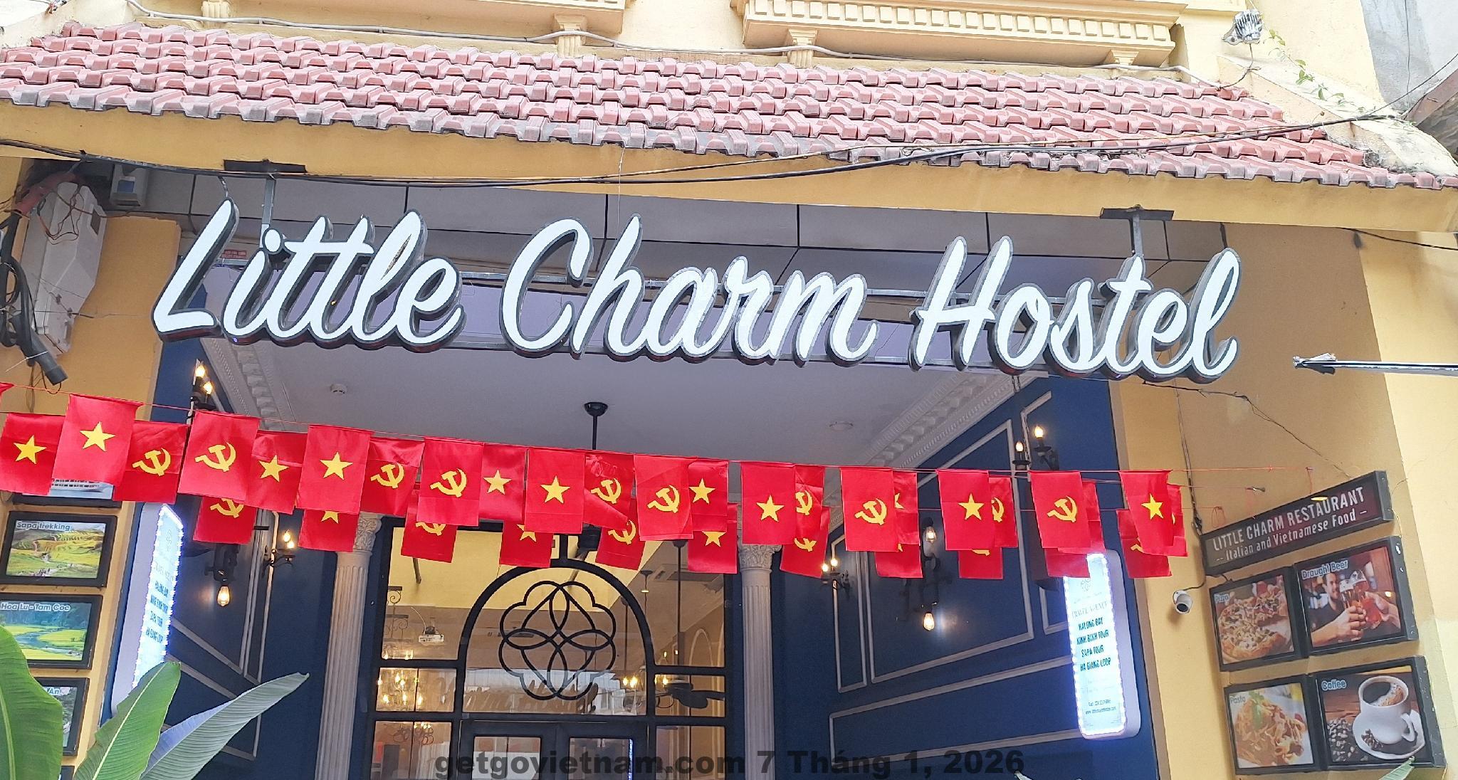 Không gian sinh hoạt chung nhỏ tại Hanoi Hostel