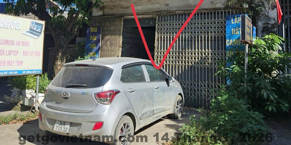 Vị trí khách sạn Xuân Mai gần trục đường chính Xuân Mai Chương Mỹ