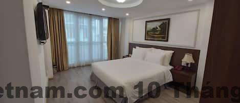 Phòng tiêu chuẩn Hanoi Sail Hotel với nội thất hiện đại