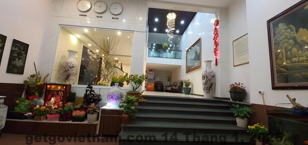 Khu vực lễ tân Khách Sạn Hương Giang Yên Bái