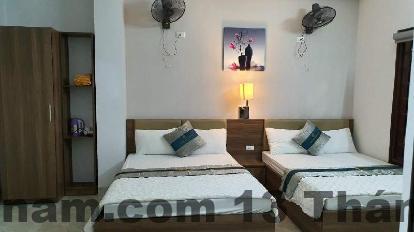 Phòng ngủ tiện nghi, sạch sẽ và thoải mái.