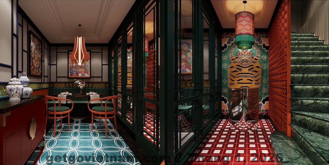 Phòng tắm hiện đại và sạch sẽ tại HOTEL du LAC SIGNATURE Hà Nội