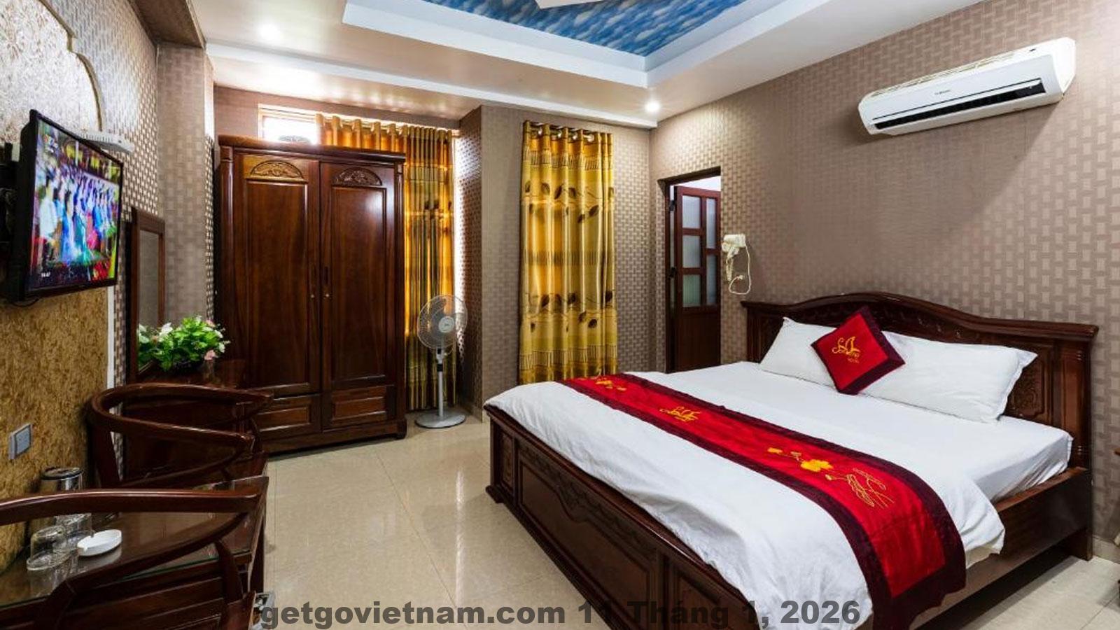 Phòng khách sạn Sen Vàng Hotel - Nội thất sang trọng và rộng rãi