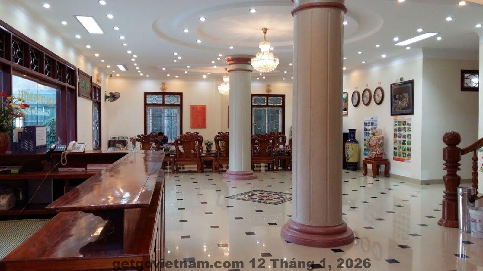 Khu vực trung tâm thị trấn Mèo Vạc gần khách sạn Tiến Cường, thuận tiện di chuyển