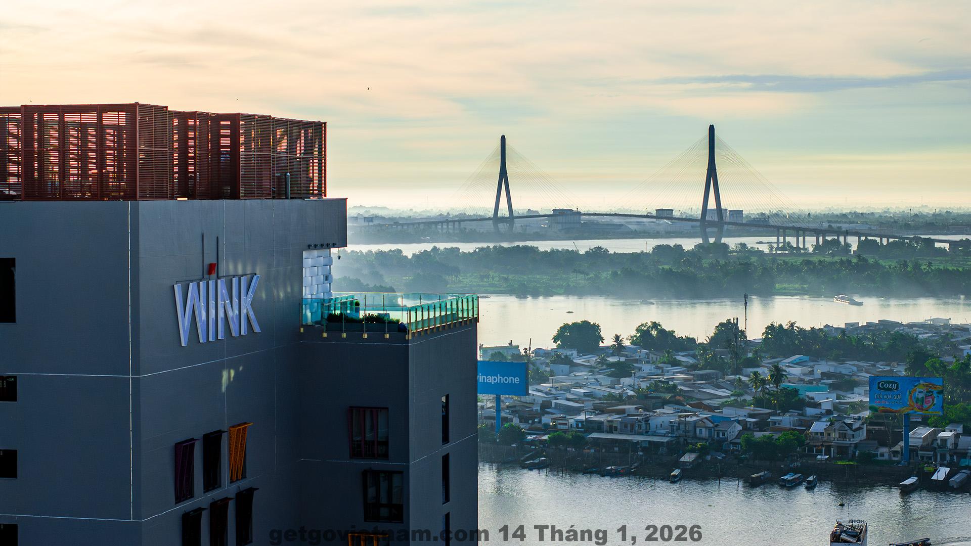 Khách sạn Wink Hotel Cần Thơ với không gian thoáng đãng và hiện đại