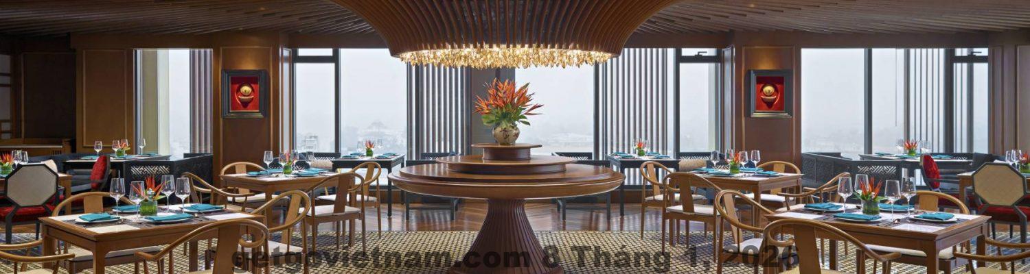 Đánh giá Grand Mercure Hanoi 2026: Khách sạn 5 sao nội đô đáng tiền không? 7 Nhà hàng Cát Vị tại Grand Mercure Hanoi phục vụ buffet sáng Á – Âu