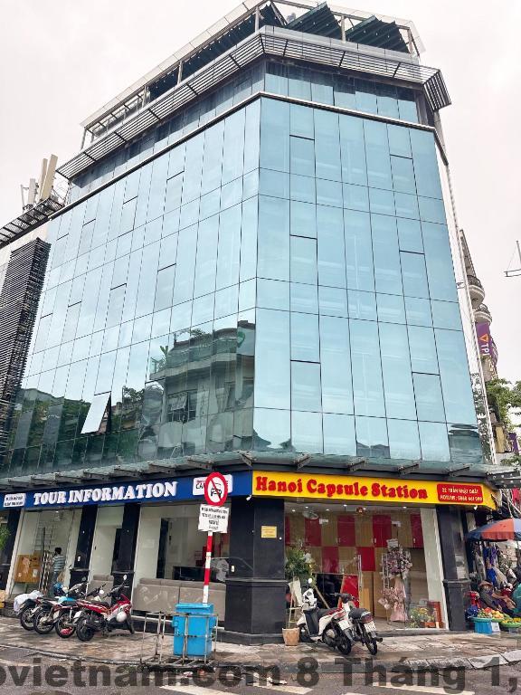 Capsule Hanoi Hostel nam tai dia chi 160 P. Ngoc Ha