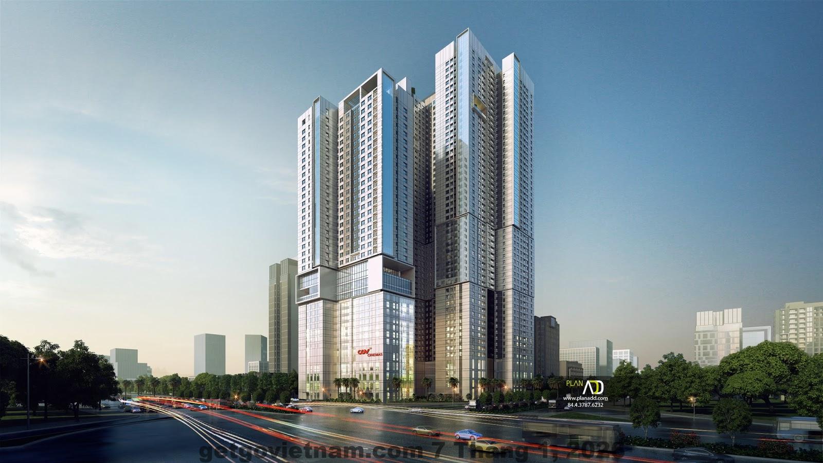 Hoàng Quốc Việt Tower khu vực Cầu Giấy Hà Nội