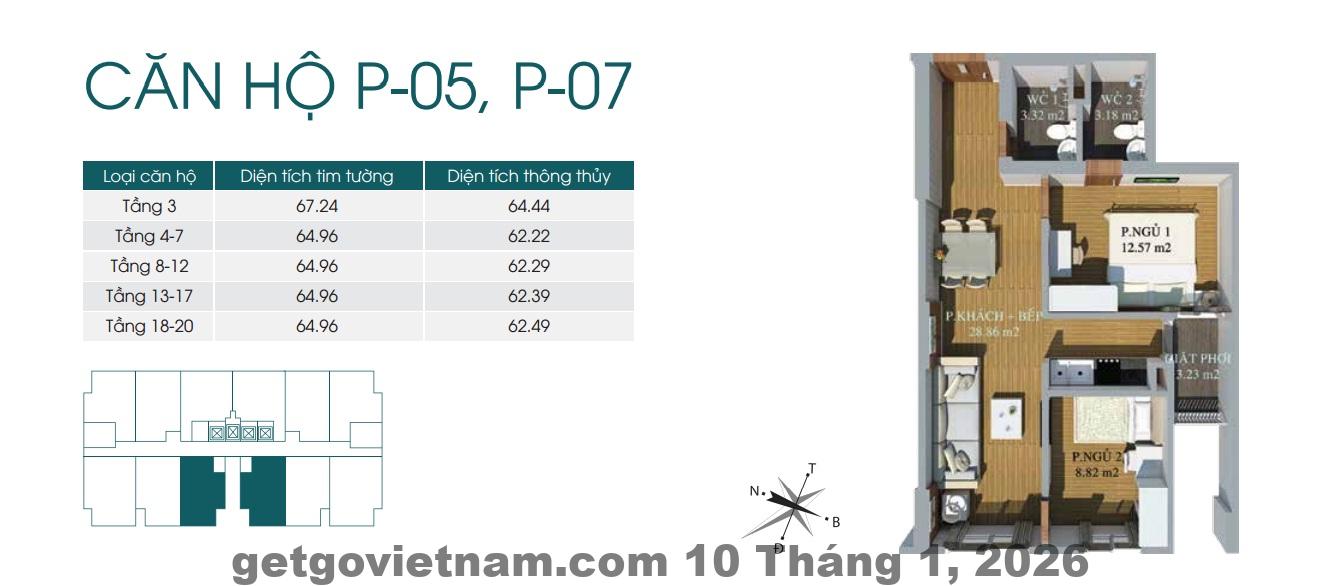 Khu chung cư Parkexim Phú Thượng Tây Hồ