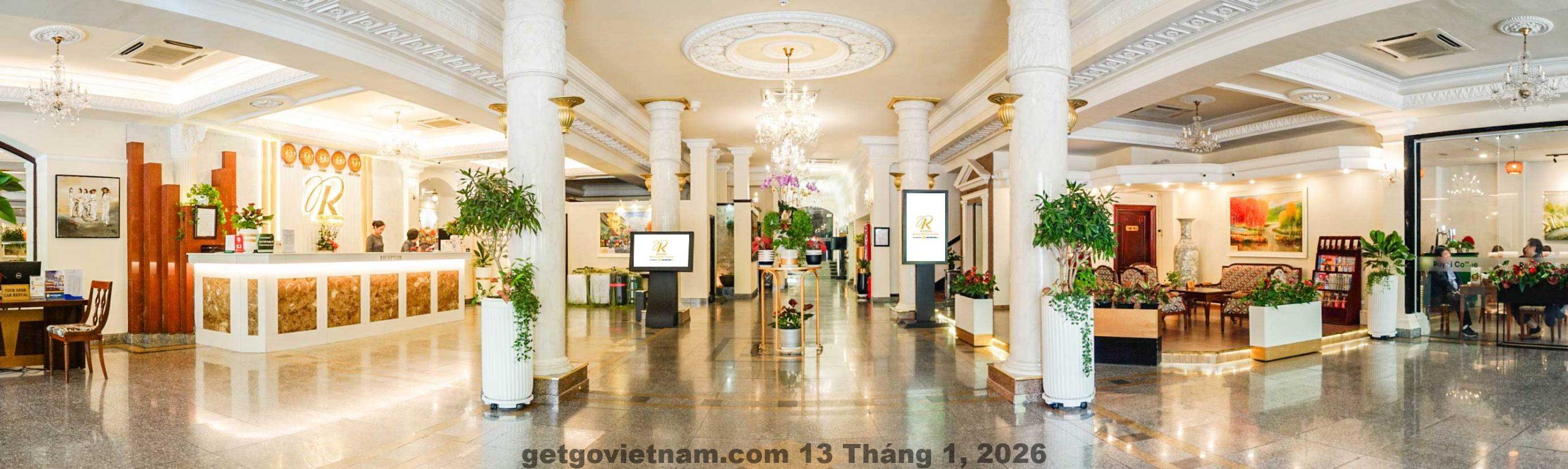 Không gian khách sạn sang trọng, phù hợp cho kỳ nghỉ dưỡng thư giãn tại Hải Phòng