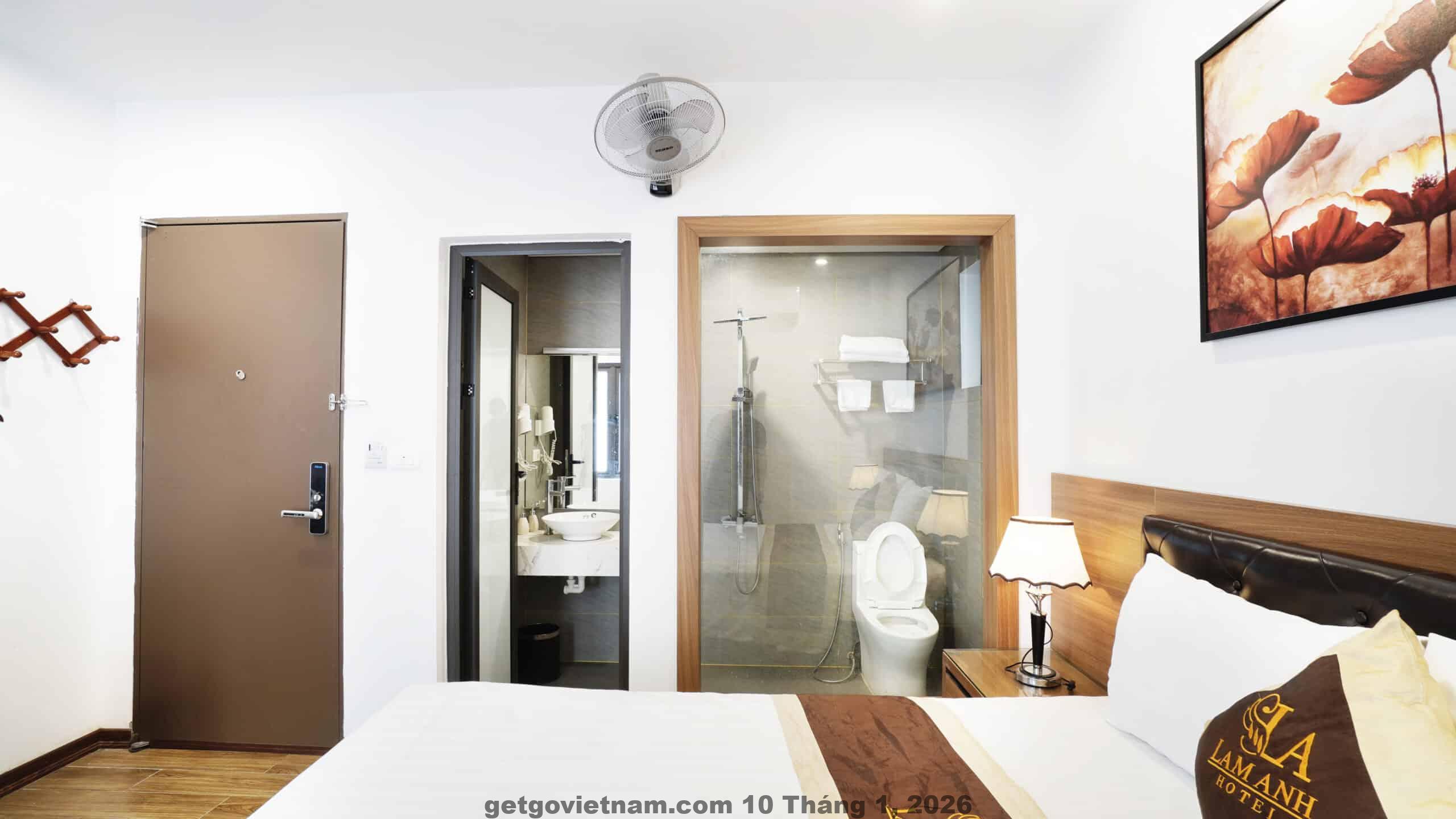 Phòng ngủ tại khách sạn Lam Anh Hotel 1