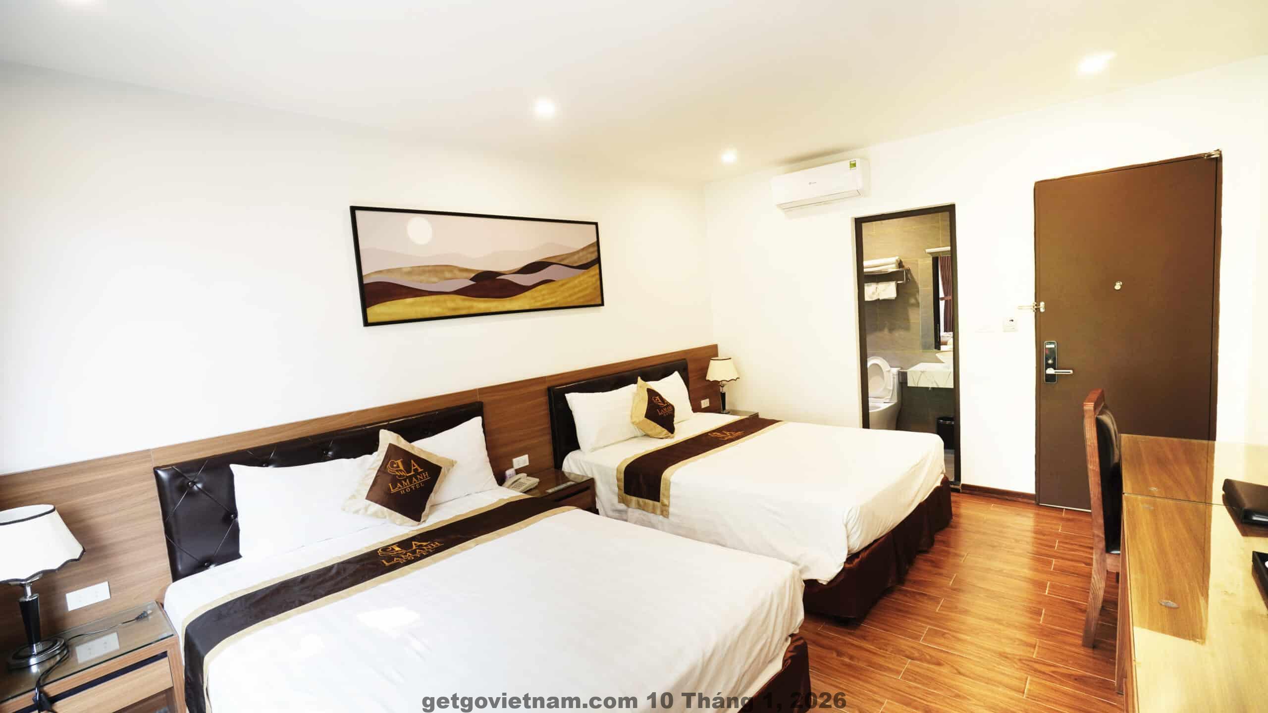 Phòng khách sạn Lam Anh Hotel 1 - Nội thất hiện đại