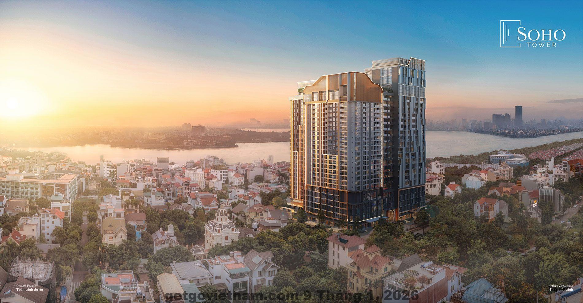 Không gian khu vực Tây Hồ Hà Nội