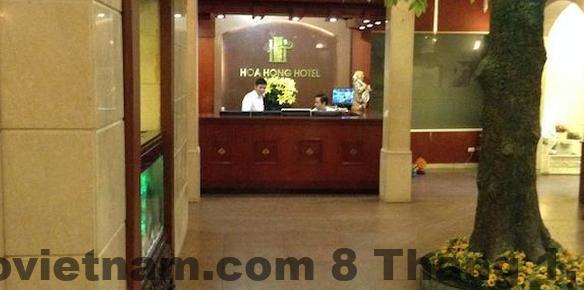 Khách sạn Hoa Hồng Xã Đàn – Đánh giá chi tiết 2026: Có nên ở? 7 Hành lang và không gian chung tại Khách sạn Hoa Hồng