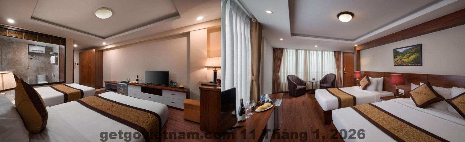 Nhân viên nhiệt tình và thân thiện tại Golden Villa Hotel.