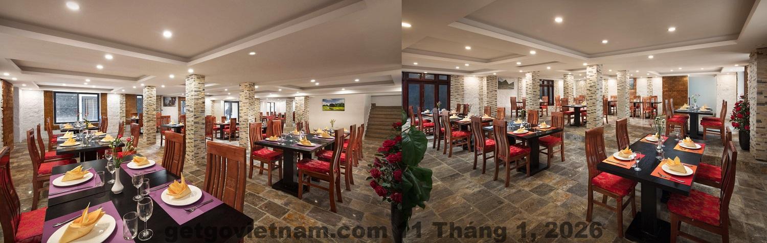 Phòng nghỉ tại Golden Villa, với không gian ấm cúng và tiện nghi đầy đủ.