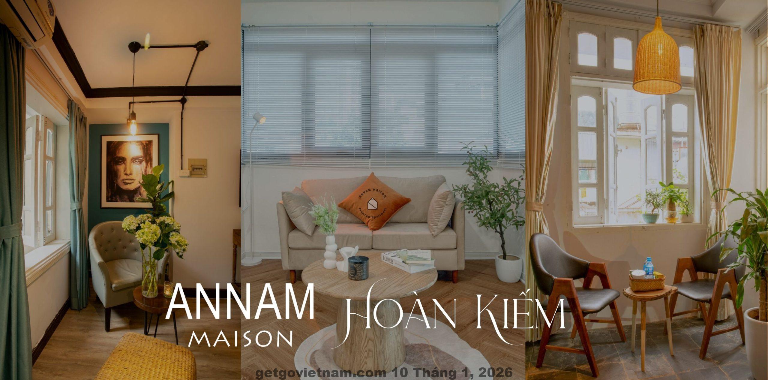 Annam Maison Hanoi Homestay tọa lạc trong khu phố cổ Hà Nội, nằm trên ngõ Hàng Thịt yên tĩnh nhưng rất trung tâm