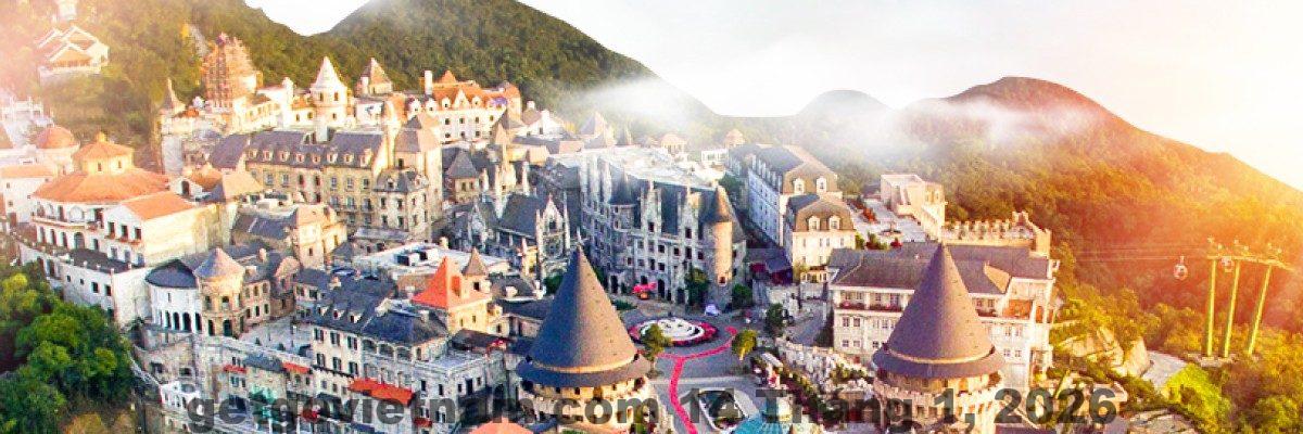 Phòng khách sạn Ba Na Resorts với thiết kế hiện đại