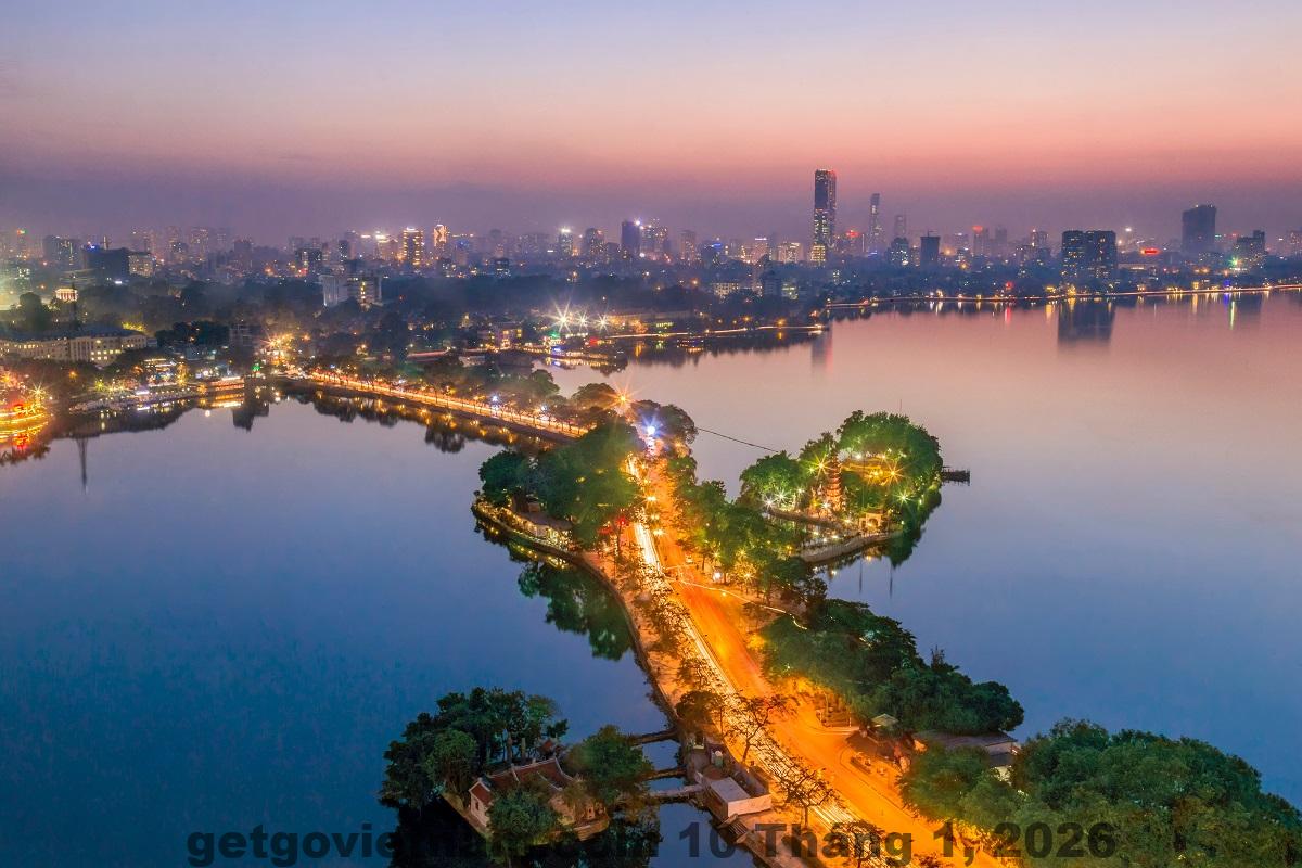 Khu vực Hồ Tây Hà Nội gần Aloha Hotel Tay Ho