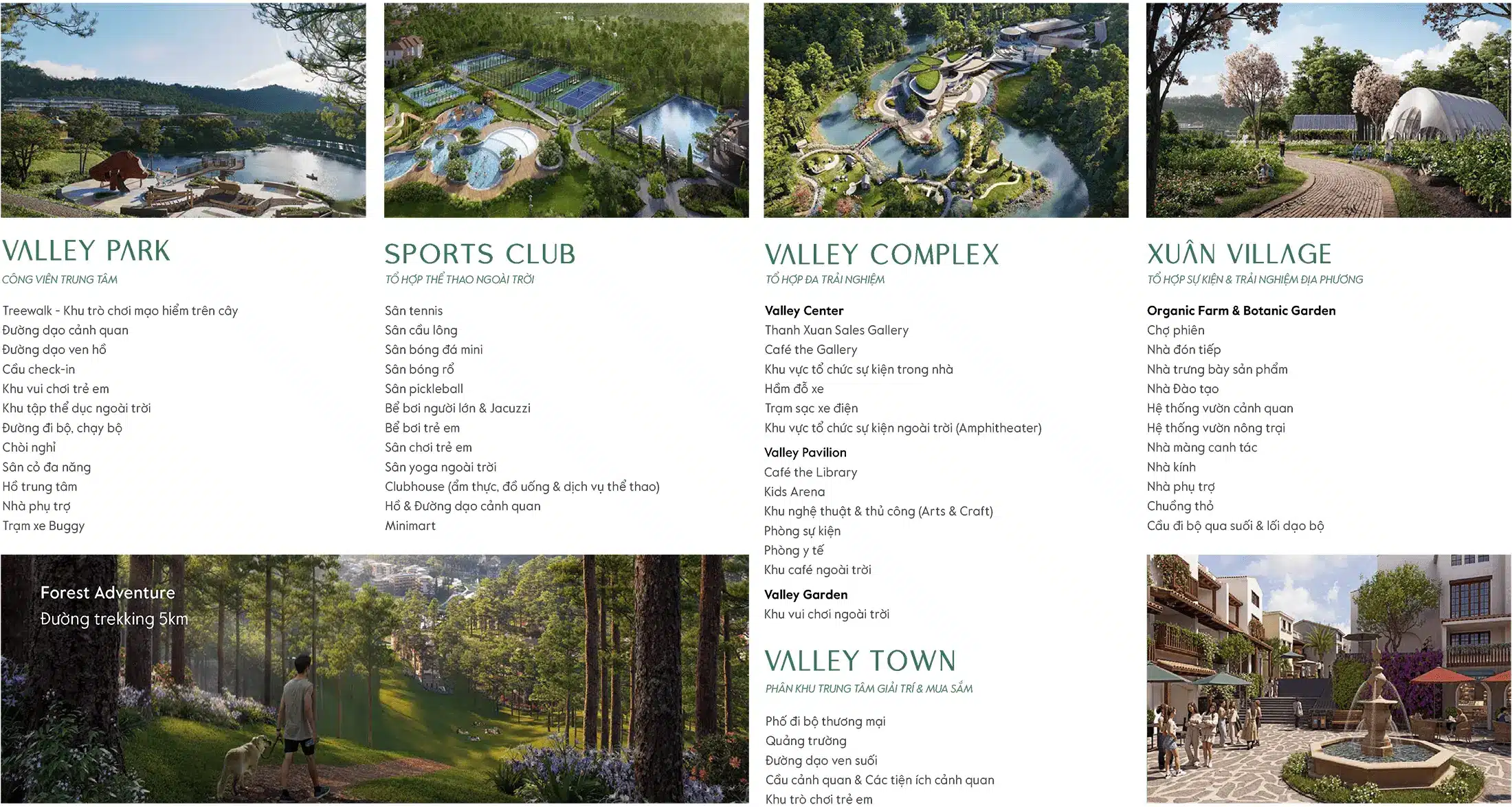 Venus Villas Đại Lải Review 2026: Biệt thự nghỉ dưỡng riêng tư giữa thung lũng Thanh Xuân 7 Hệ thống tiện ích và đường dạo bộ sinh thái tại Thanh Xuân Valley