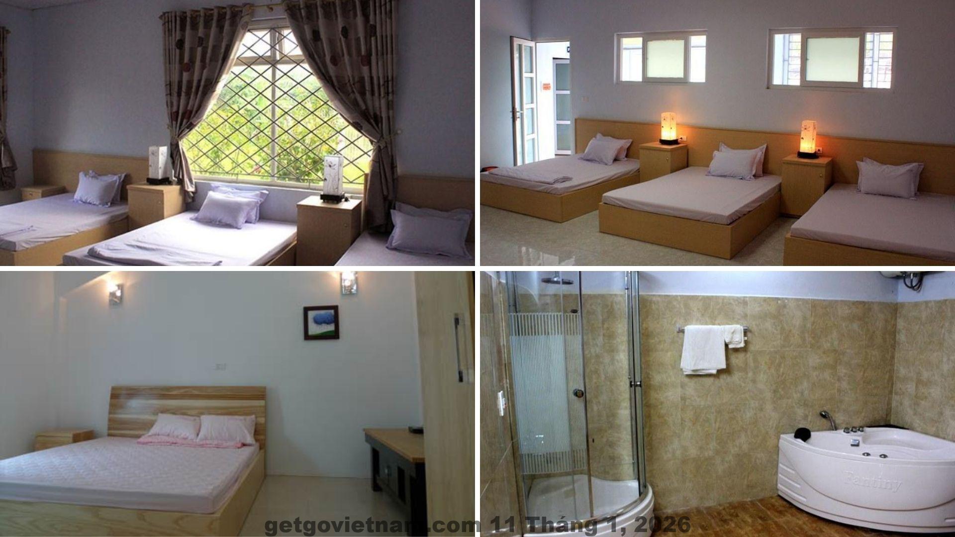 Phòng ngủ tiêu chuẩn tại khách sạn Hotel Hải Âu Ba Vì