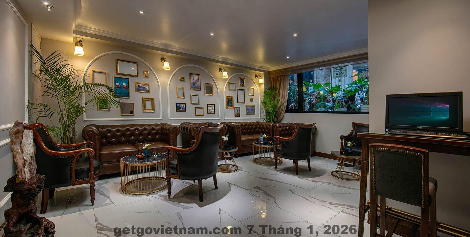 Sảnh và lễ tân Hanoi Allure Hotel