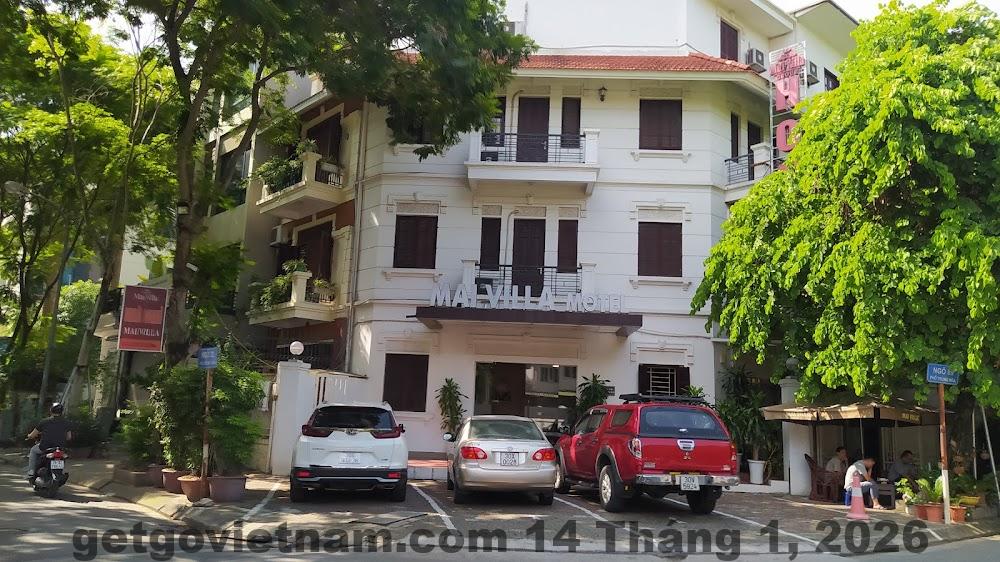 Không gian ăn uống đơn giản tại Rosee Apartment Hotel